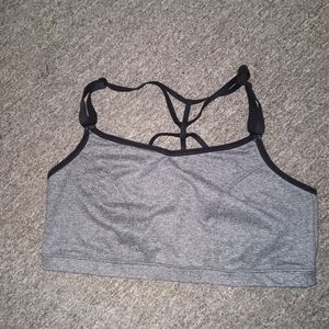 Lane Bryant Livi active gray sports bra plus size 18/20